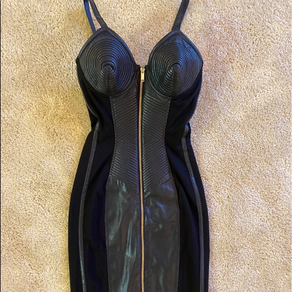 Gucci leather dress IT 38
